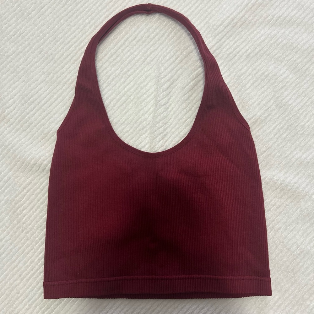 Forever 21 Deep Red Knit Top